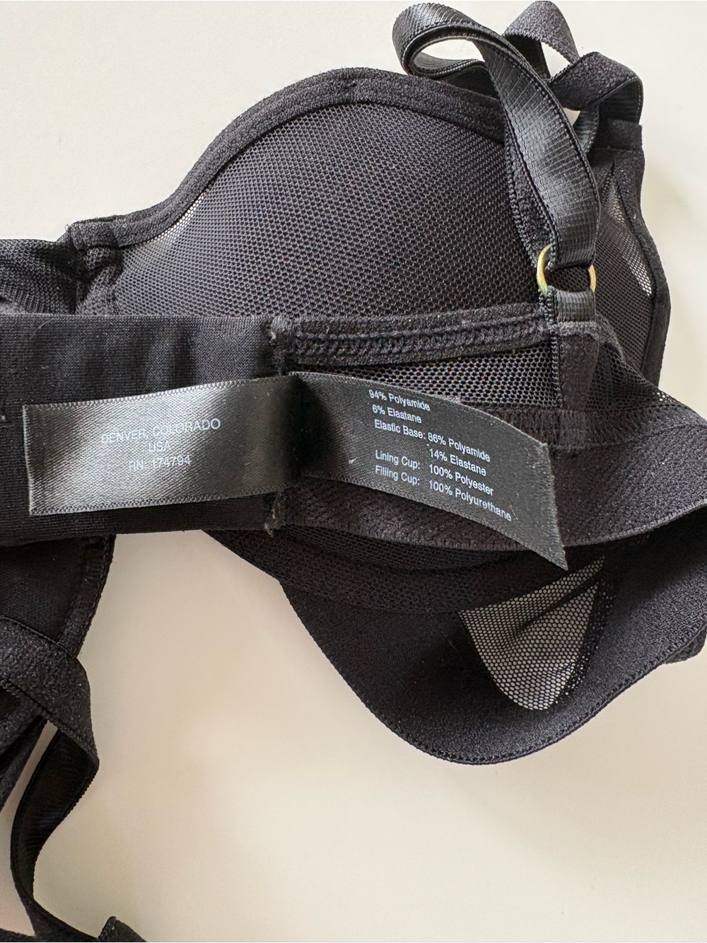 Pepper Classic All You Bra Black Mesh - Picture 7 of 8